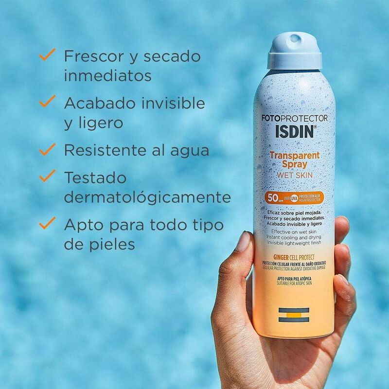 Isdin Fotoprotector Spf 50+ Transparent Spray W... image number null