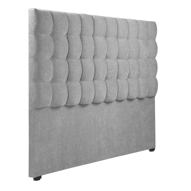 Cabecera King Size Trinity Slip Gris image number null