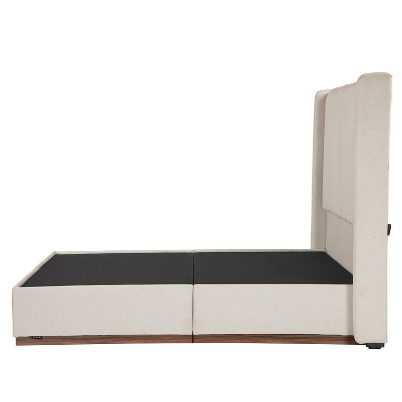 Cabecera King Size Dicasa Linz Con Base Cama Cr... image number null