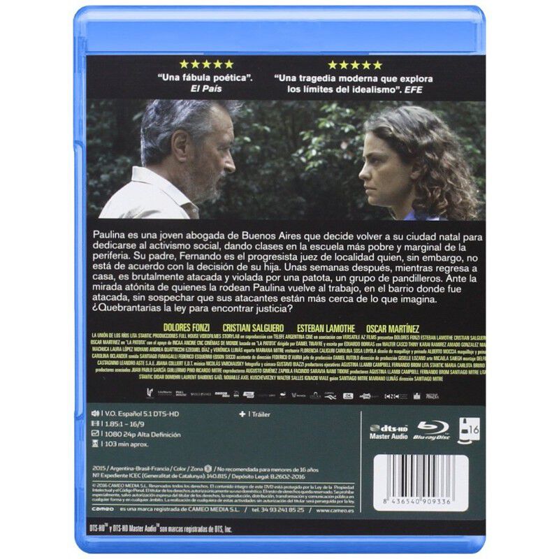 Paulina [Blu-ray] (2015) la patota image number null