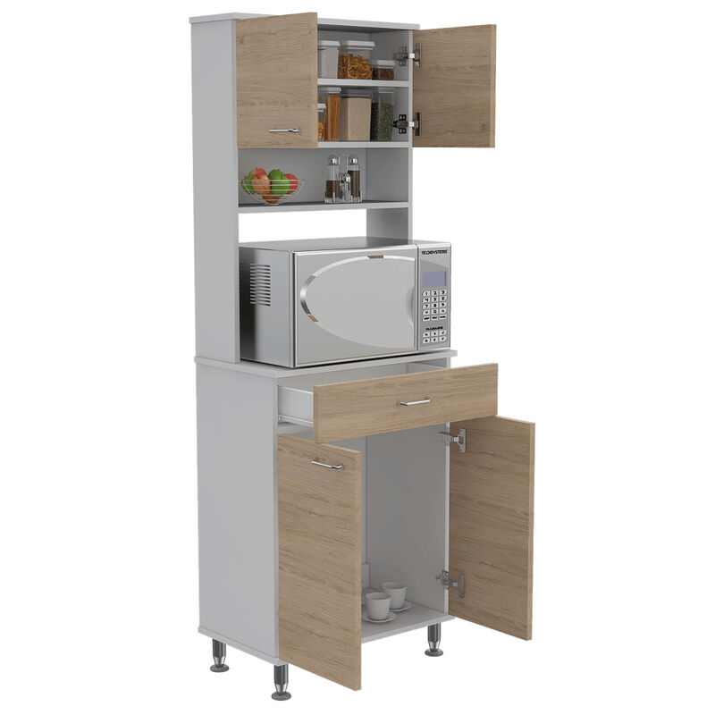 Alacena Huzy Beige Y Blanco image number null