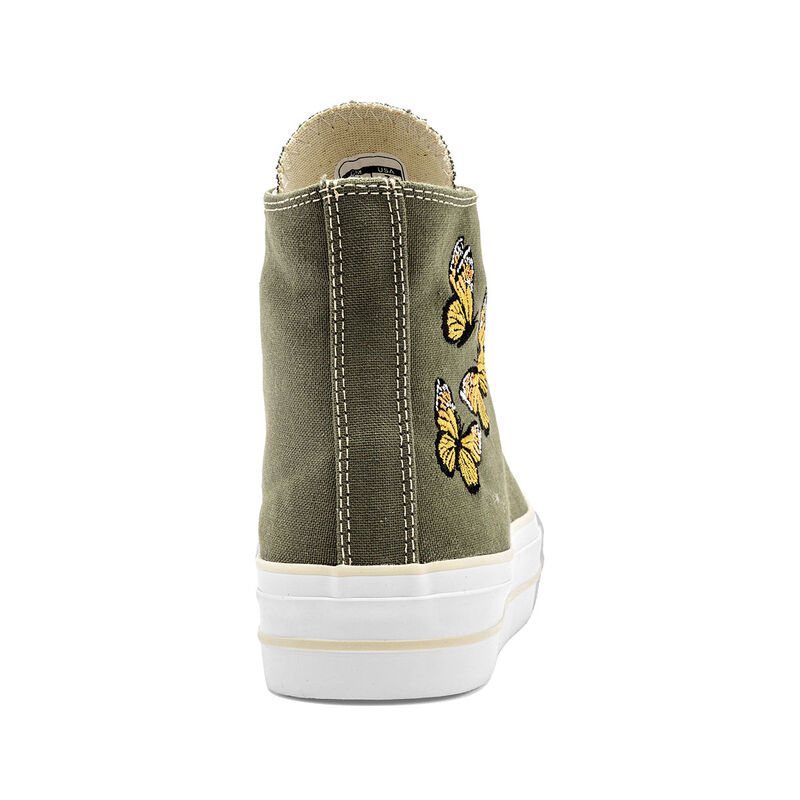 Mora Tierra Tenis Urbano Verde Para Mujer 14759... image number null