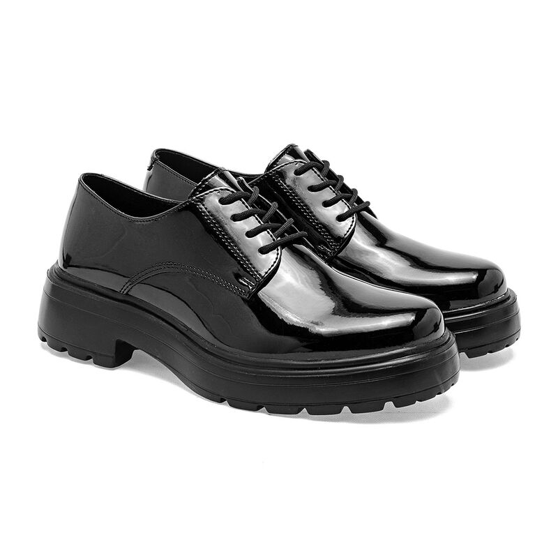 Green Love Zapato Escolar Negro Para Mujer 1476... image number null