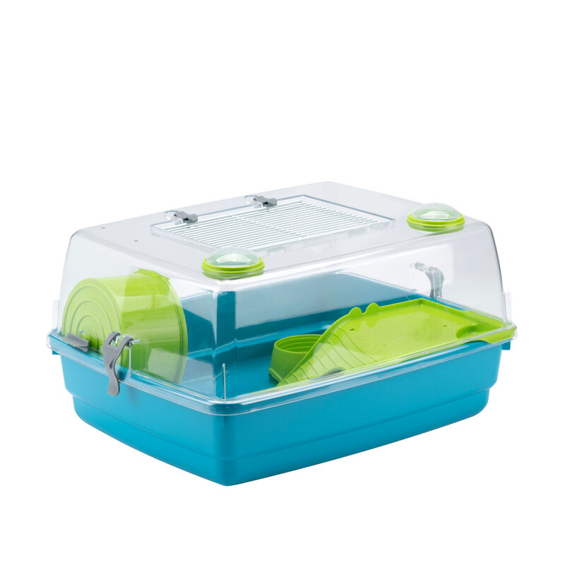 MPS h&aacute;bitat para H&aacute;mster Junior Deluxe Color Az... image number null