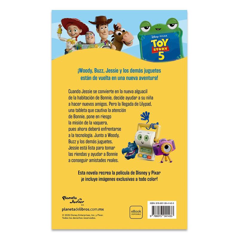 Toy Story 5. La Novela, De Disney, Planeta Juni... image number null