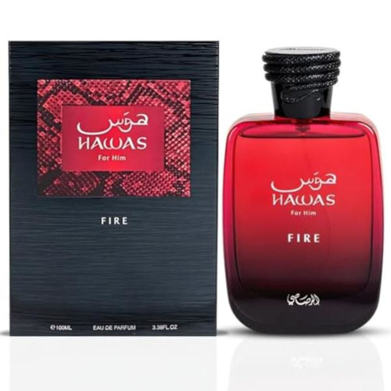 Rasasi Hawas For Him Fire 100ml Edp Spray image number null
