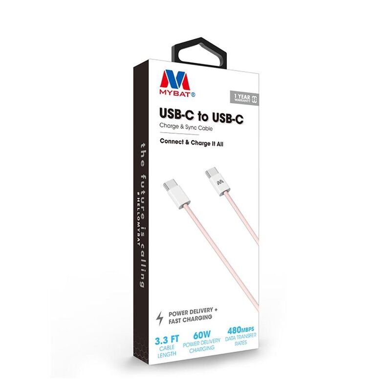 Cable Datos MYBAT USB-C a USB-C 1m 60W Universa... image number null