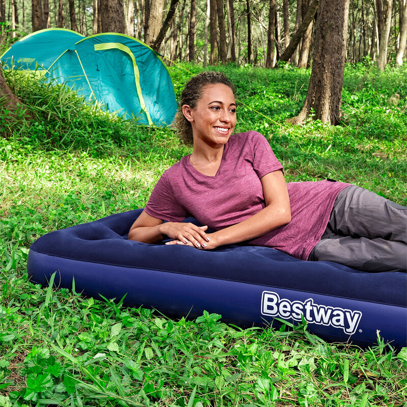 Colch&oacute;n Individual 1.85X76X22cm Azul Caja (1) image number null