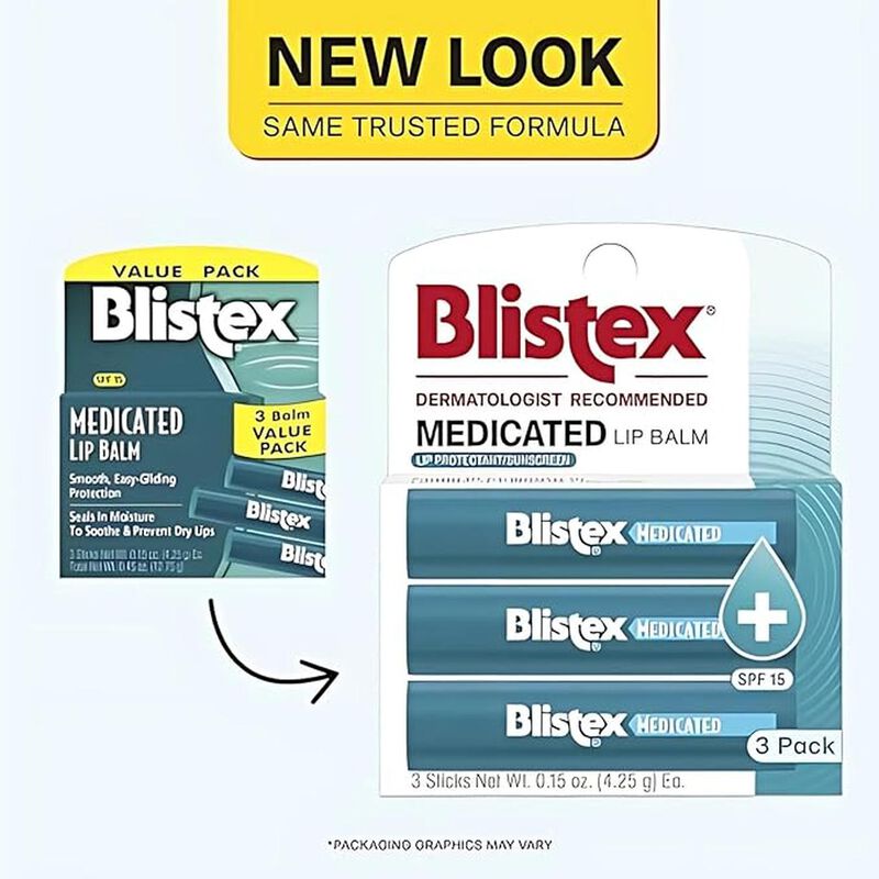 B&aacute;lsamo Labial Hidratante,  Blistex 0,15 Oz, Pa... image number null