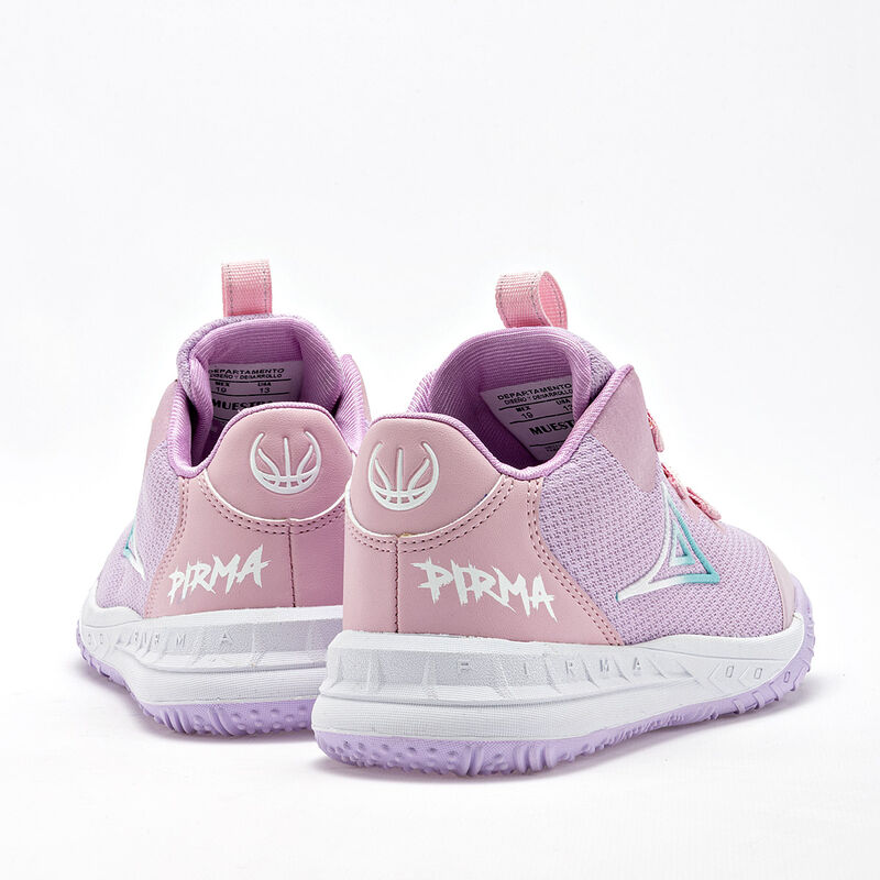 Pirma Tenis Urbanos Para Beb&eacute; Lila Rosa Cod 132... image number null