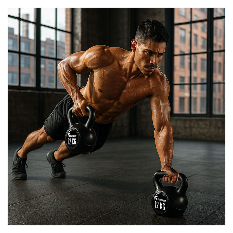 Pesa Rusa Kettlebell 12kg 26.5lb Cross Fitness ... image number null