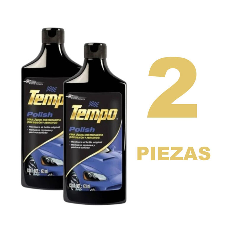 Cera Líquida restauradora Polish Tempo 473ml ki... image number null