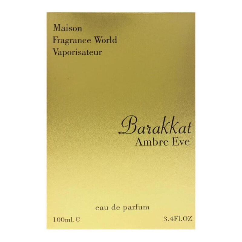 Perfume Fragrance World Barakkat Amber Eve Edp ... image number null