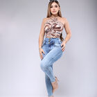Jeans Faja Escultural Super Skinny Tiro Alto Mujer Nyk N4598