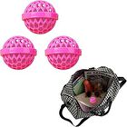 Bola de Limpieza Recogedora de Polvo y Suciedad para Bolsos y Mochilas Rosa Bluelander