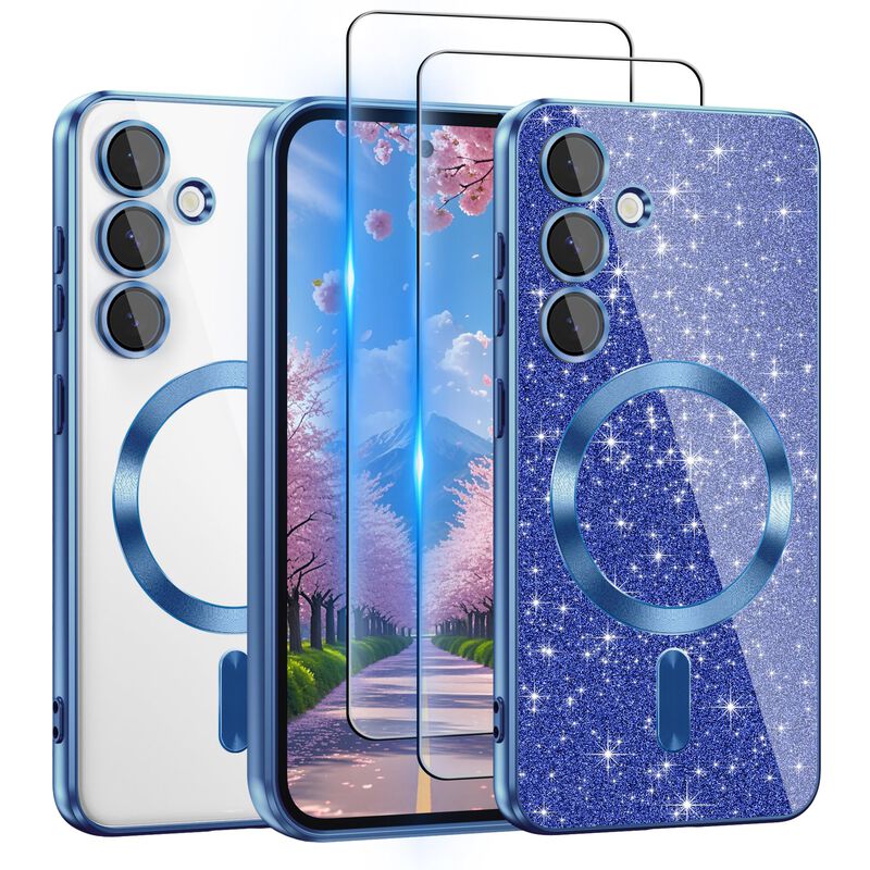 Funda Atump Galaxy S24+ Plus Azul Brillante image number null