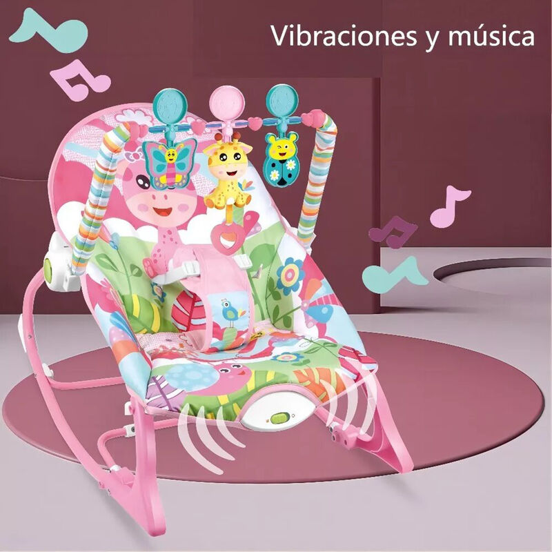 Mecedora De Beb&eacute; Aquila Rosa image number null