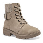 Ensue&ntilde;o Bot&iacute;n para mujer. Beige