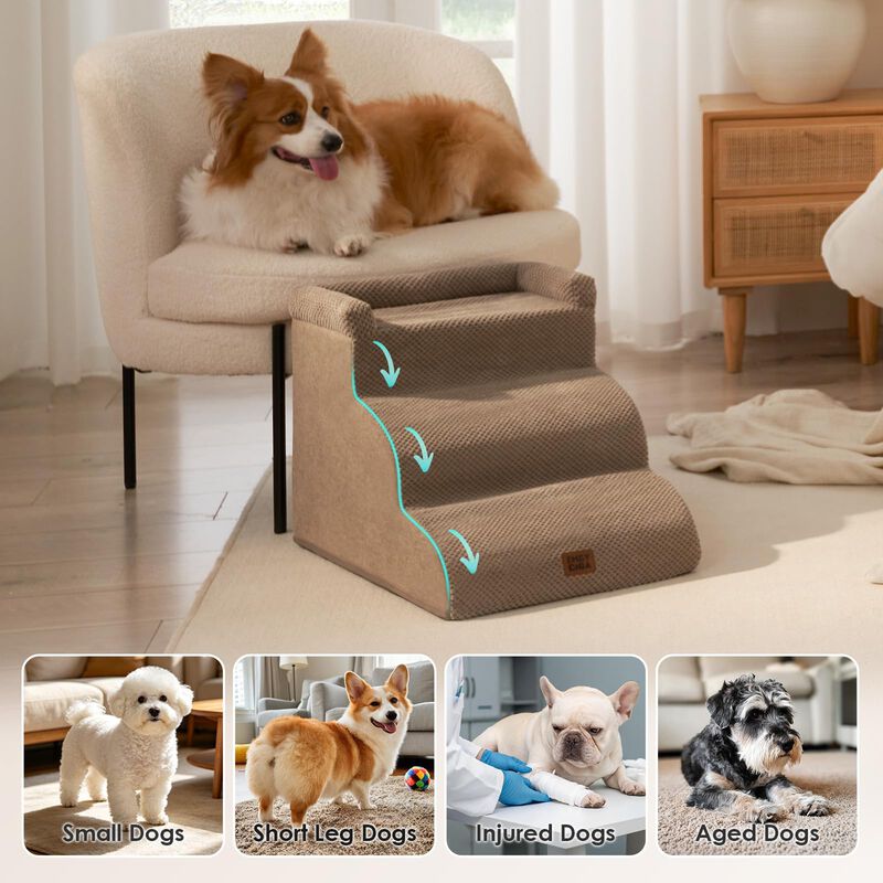 Escaleras Para Perro Eheyciga De 4 Pelda&ntilde;os 45 ... image number null