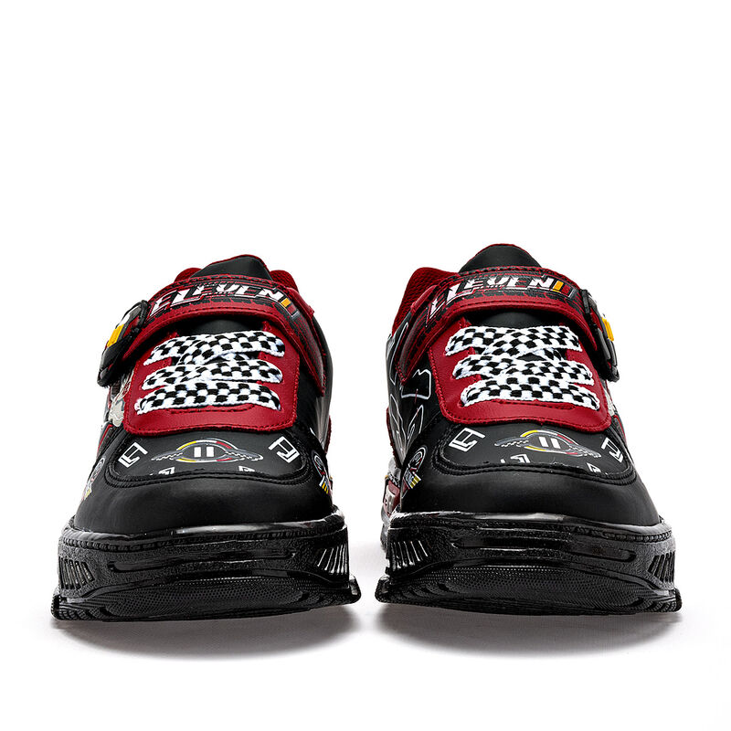 On Kids tenis para ni&ntilde;o  negro rojo cod 140997-... image number null