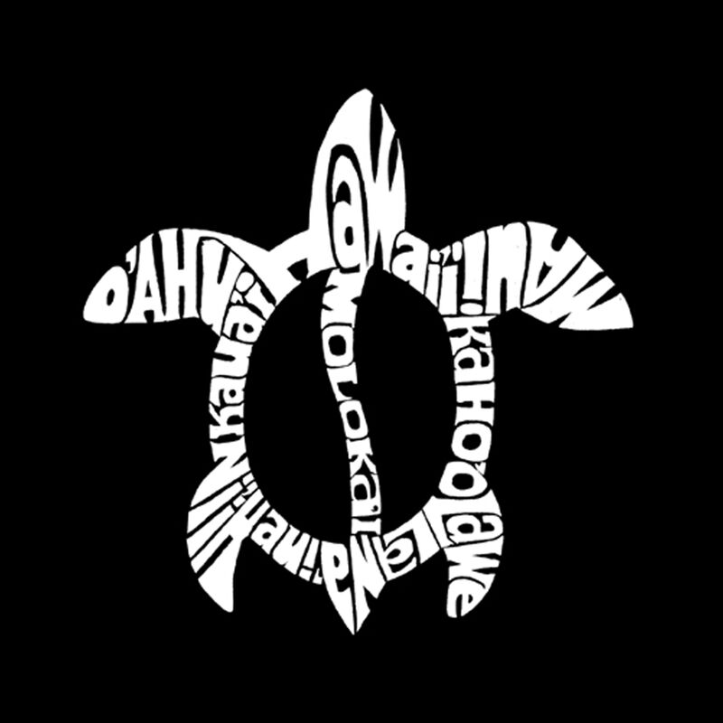 Camiseta Word Art Para Ni&ntilde;o - Tortuga Honu - Is... image number null