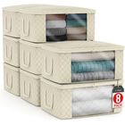 Juego de 8 bolsas de almacenamiento plegables Sorbus 48 &times; 36 &times; 20 cm