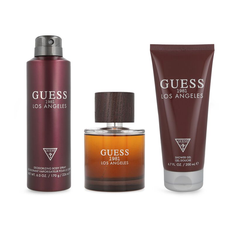 Set Guess 1981 Los Angeles For Men 3Pzs image number null