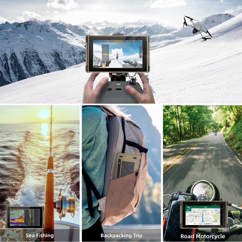 Tablet Hugerock X7 18 cm 8+128 gb Android 13 Im... image number null