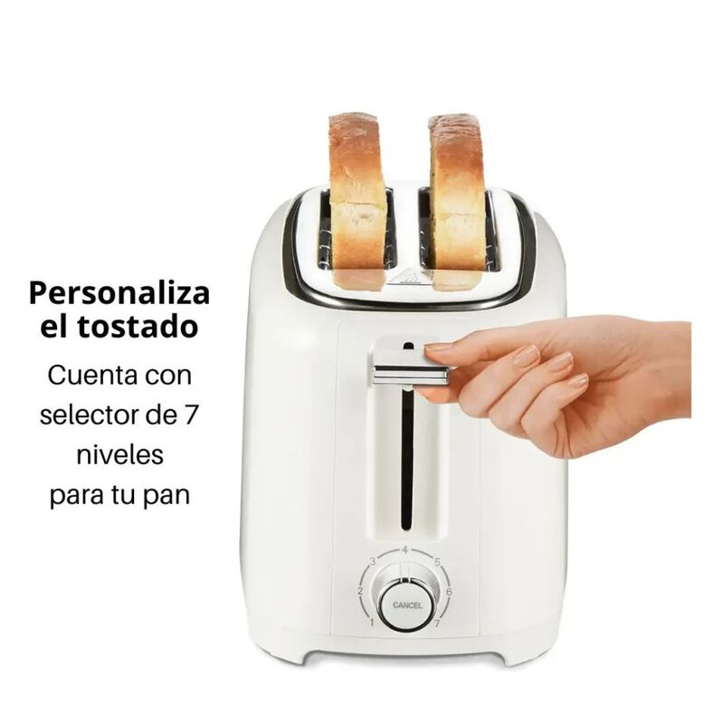 Tostadora Hamilton Beach Pan 2 Rebanadas Toast ... image number null