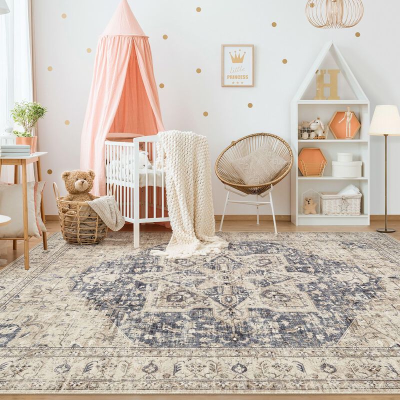 Alfombra Area Tortania, Lavable, 150 X 210 Cm, ... image number null