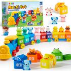Juguete Did&aacute;ctico Play-act Learning Farm Train Con 9 Animales De Granja