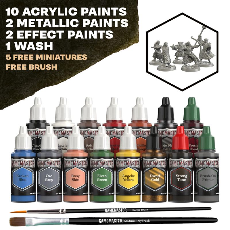 Set De Pintura The Army Painter Gamemaster Adve... image number null