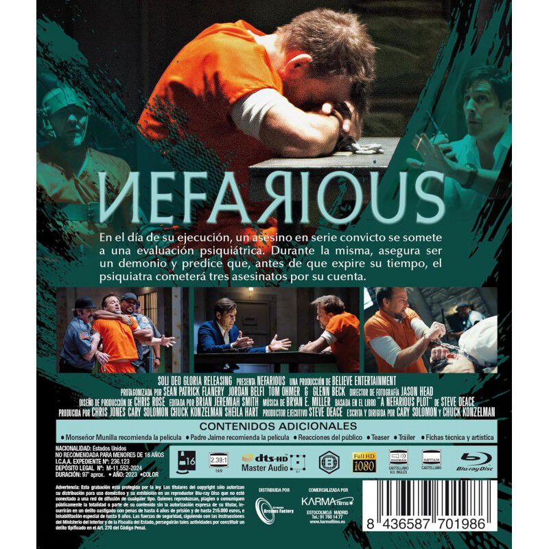 Nefarious [Blu-ray] (2023) image number null