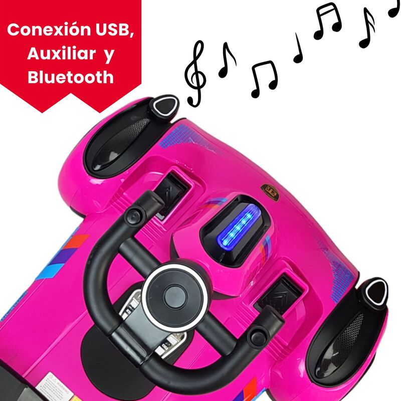 Go Kart El&eacute;ctrico 12v Control Remoto Bluetooth ... image number null