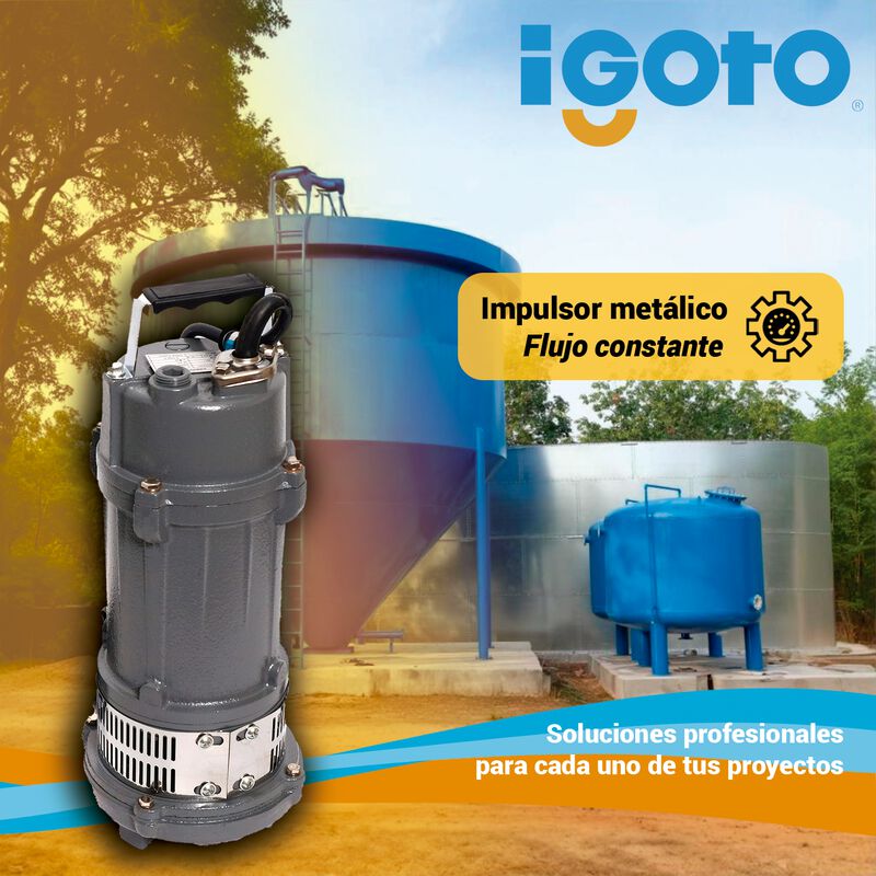 Igoto Qdx1.5-17-0.37t Bomba Sumergible Agua 1/2... image number null
