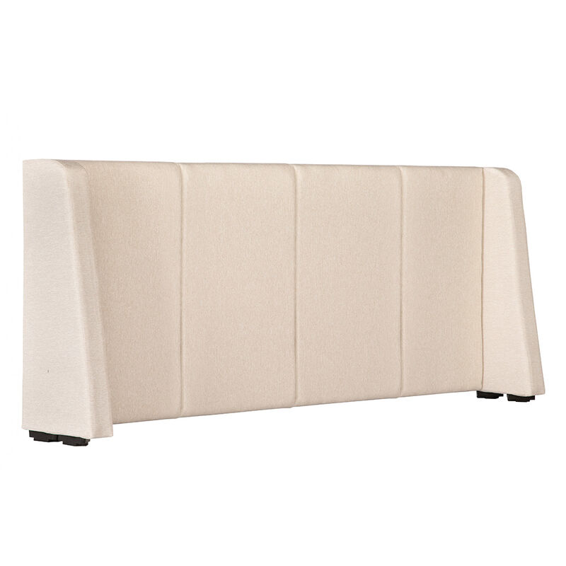 Cabecera King Size Dicasa Milan Crema image number null