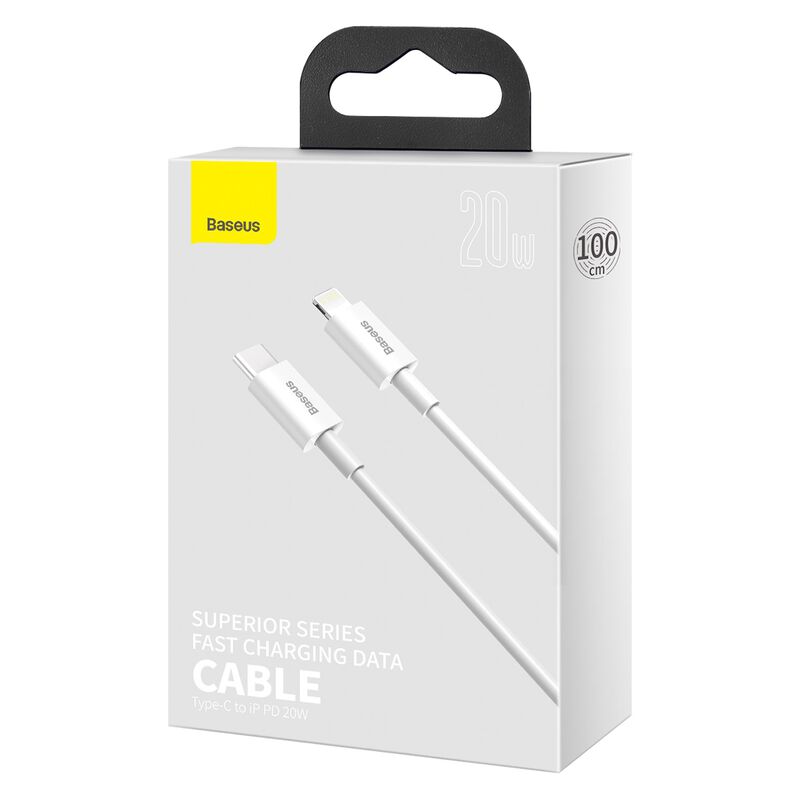 Cable de Carga Rápida Tipo-C a Lightning PD 20W... image number null