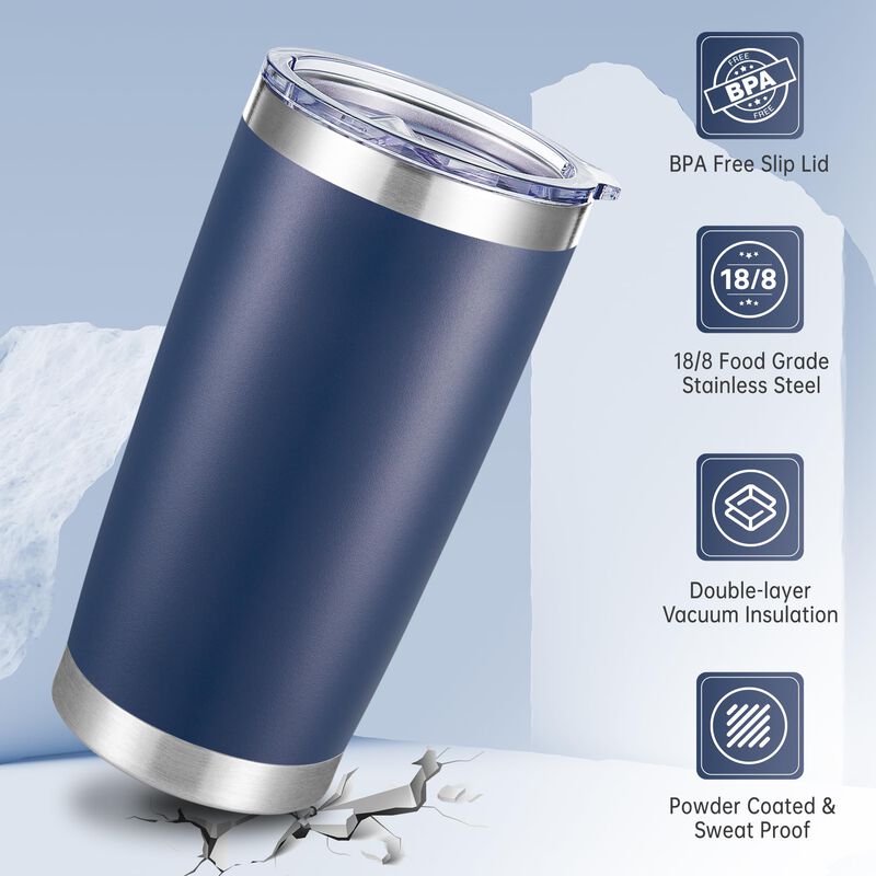 Vaso T&eacute;rmico Cool Yoleb De Acero Inoxidable 591... image number null