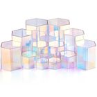 Soportes Jetec rainbow de acr&iacute;lico, 12 unidades