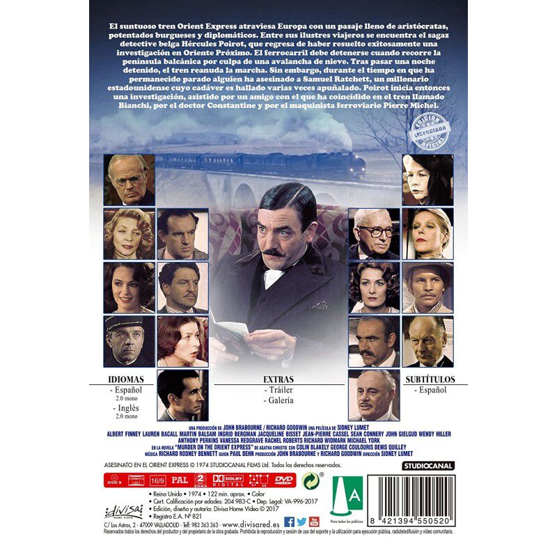 Asesinato en el Orient Express [DVD] image number null