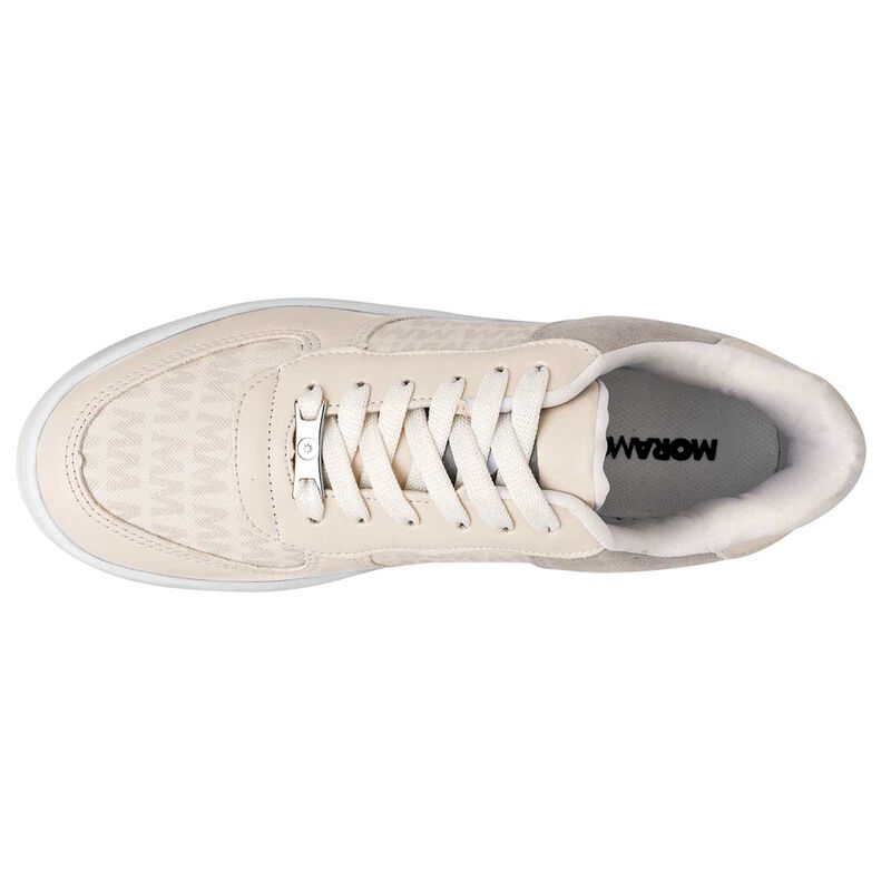 Moramora Tenis urbano para mujer beige image number null