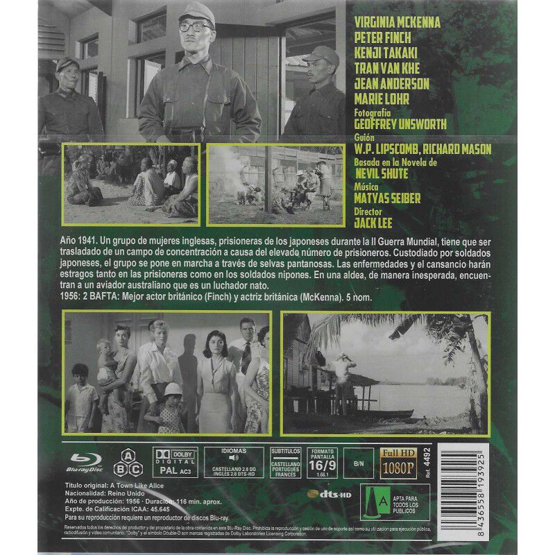 Mi Vida Empieza En Malasia [blu-ray] (1956) A T... image number null