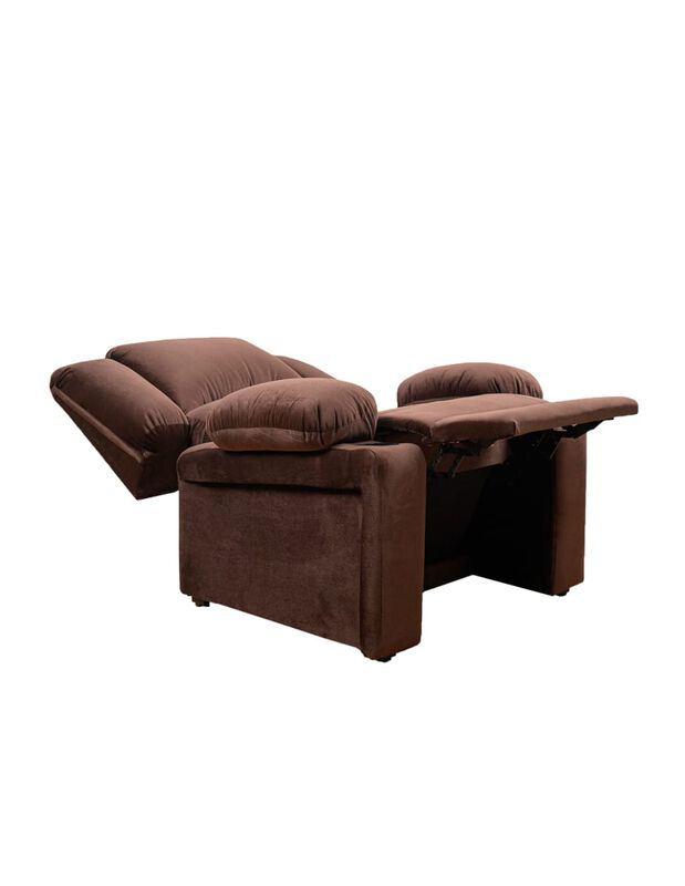 Sofá Reclinable Sara Con 2 Porta Vasos y 3 Posi... image number null