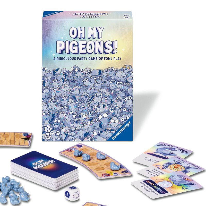 Juego De Fiesta Ravensburger Oh My Pigeons! Fun... image number null