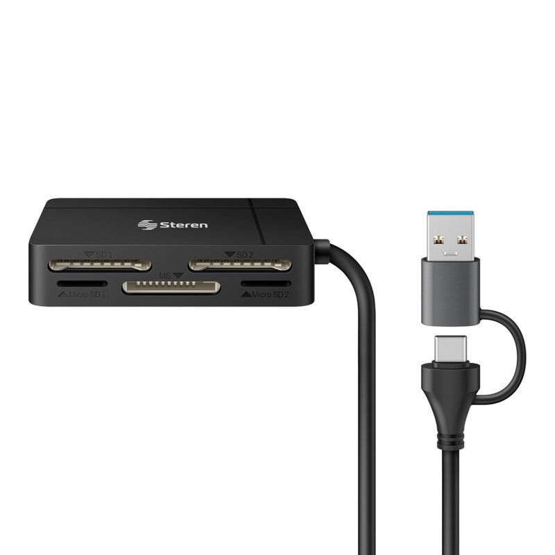 Steren Lector-escritor Usb C / Usb 3.0 Otg Para... image number null