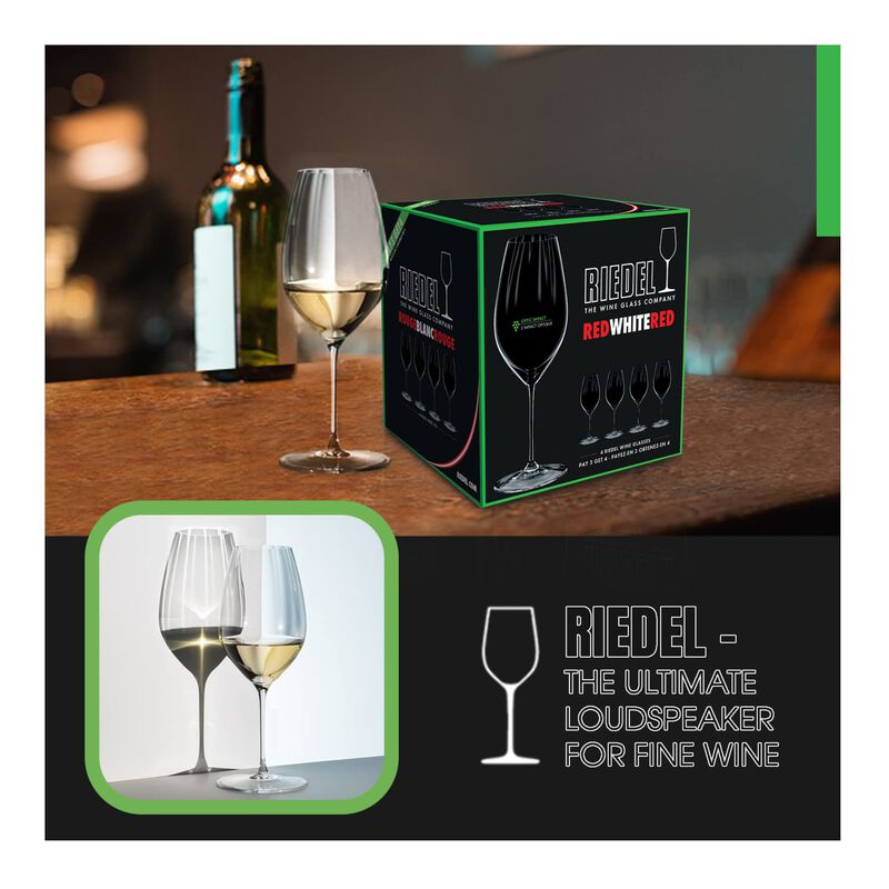 Set de 4 Copas Riedel Performance para Vino Tin... image number null