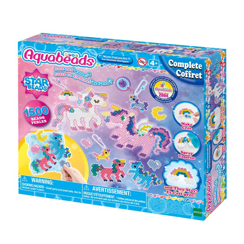 Kit De Cuentas Creativas Aquabeads Unicornio M&iacute;... image number null