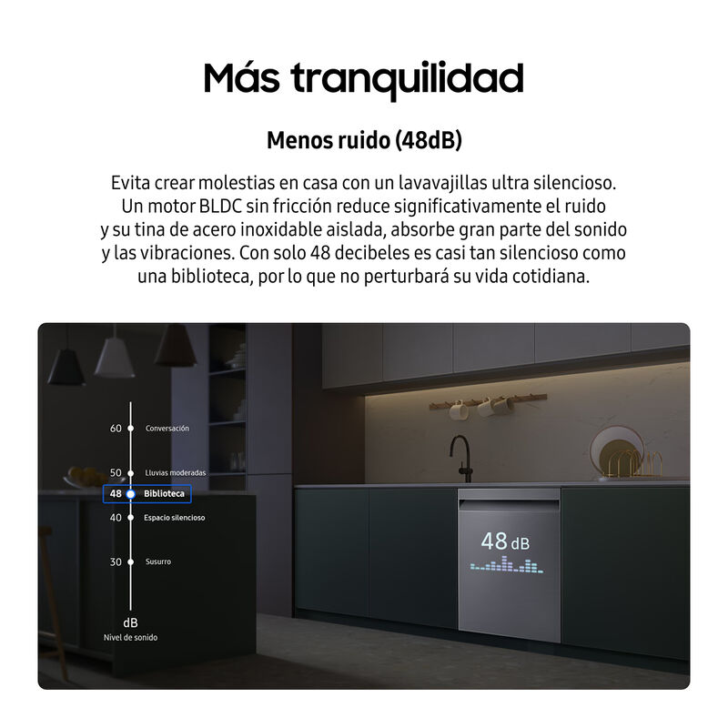 Lavavajillas Samsung 14 Servicios Autorelease C... image number null