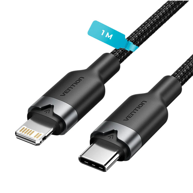 Cable para IPhone USB-C a Lightning VENTION 1M ... image number null