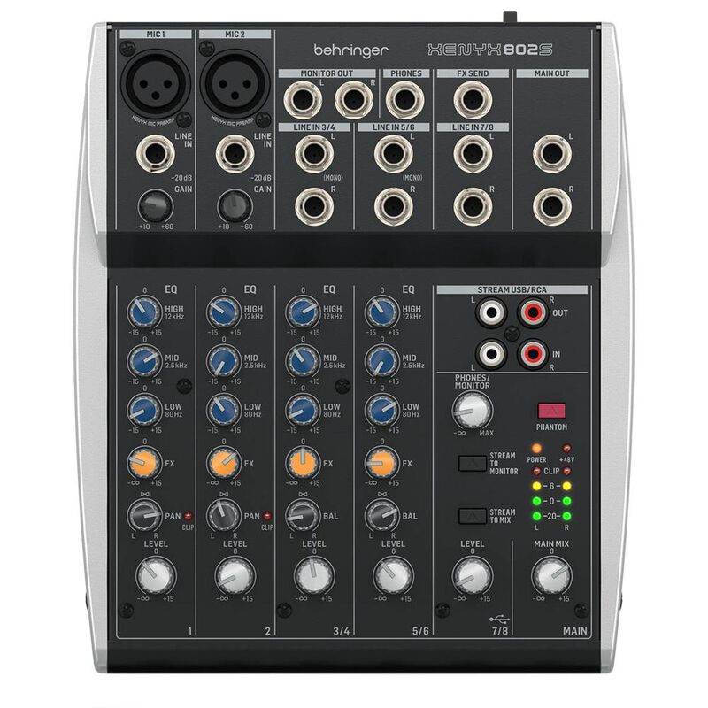 Behringer Xenyx 802s Mezcladora Analoga Compact... image number null